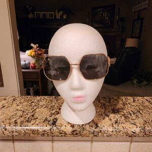 Versace gold sunglasses New
